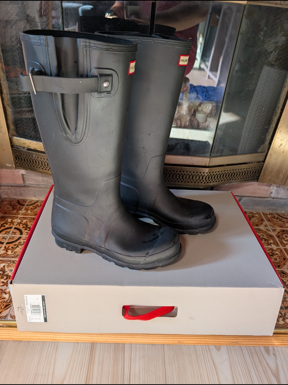 Hunter Original Tall Rain Boots - Black